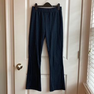 Urban Outfitters size S pin stripe cotton pants with flare fit